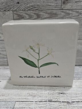 Rae Dunn Artisan Collection French Sketch Parfum Boutique Paperweight